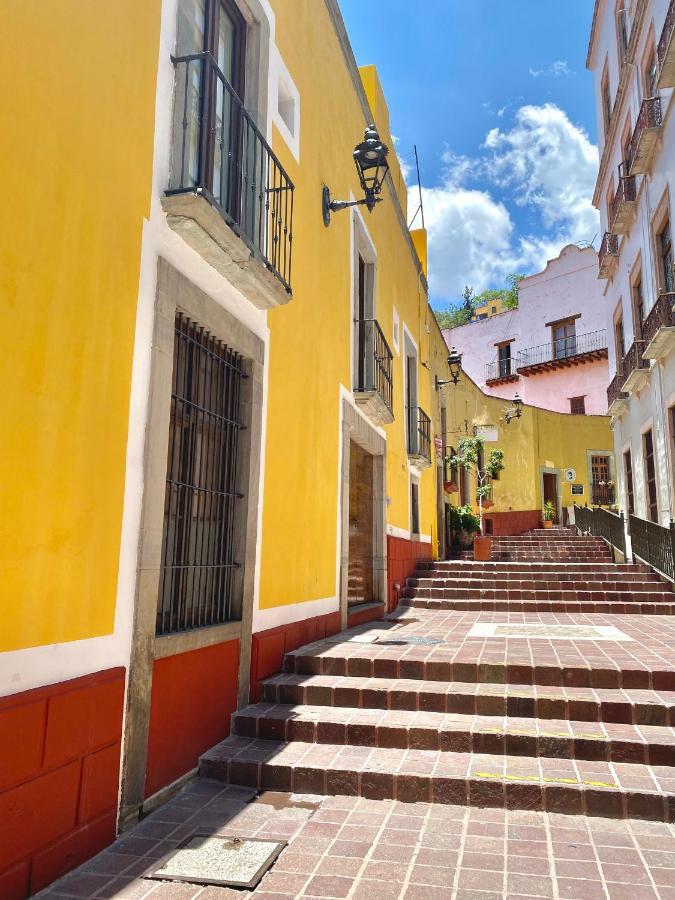 Hotel Plata Condesa Guanajuato Bagian luar foto
