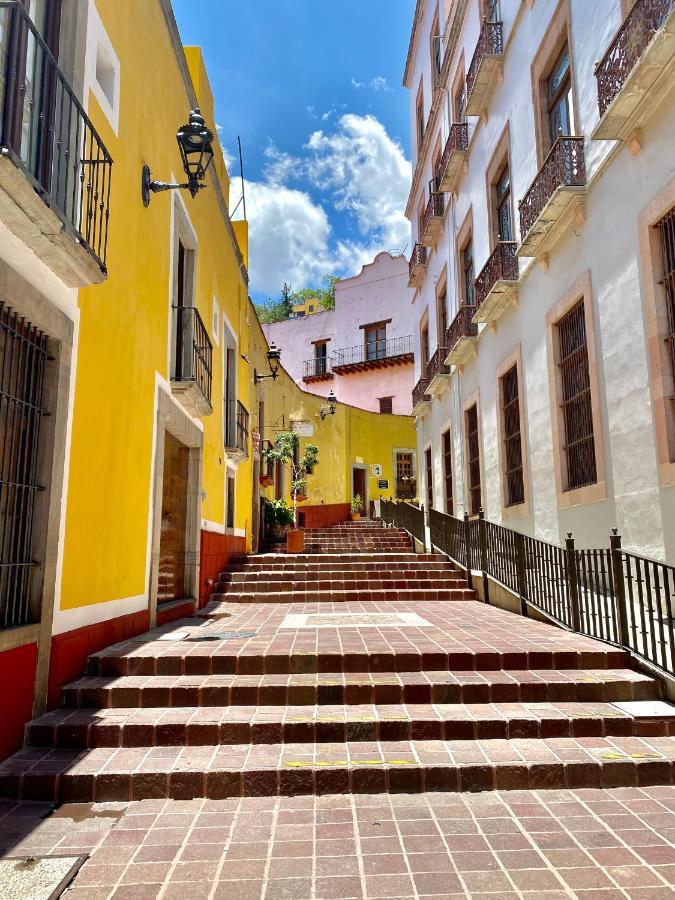 Hotel Plata Condesa Guanajuato Bagian luar foto
